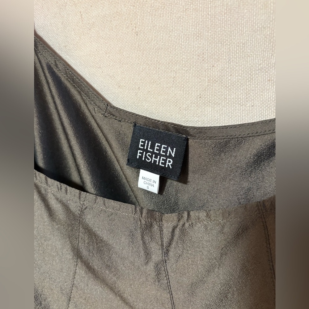 Eileen Fisher silk slip dress S - Picture 2 of 8